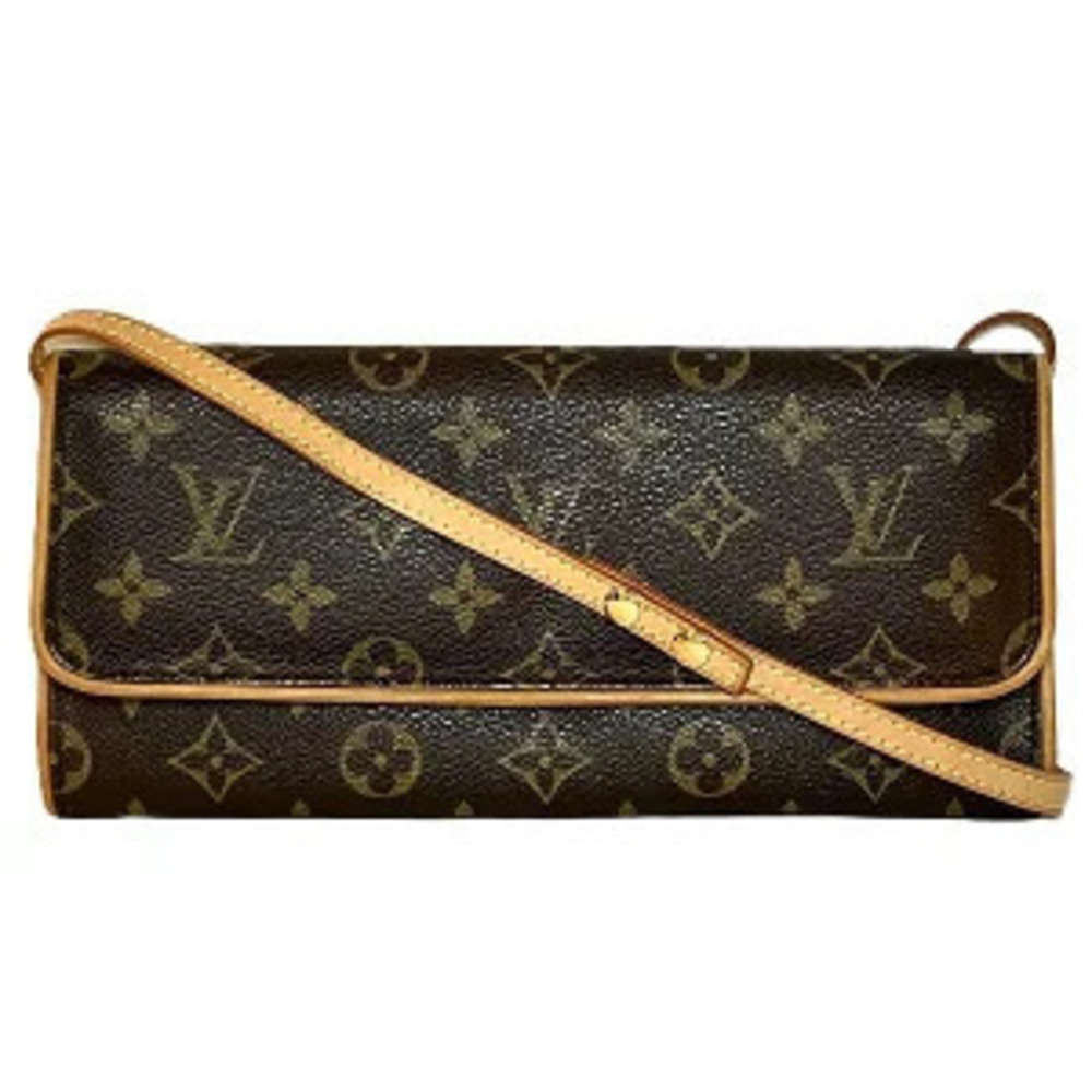 Louis Vuitton Monogram Pochette Twin Bag Shoulder